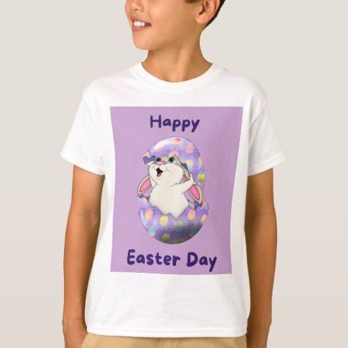 Hop into Easter Joy Celebrating Resurrection Day T_Shirt