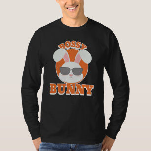 Hop into Easter with the Bossy Bunny Easter festiv T-Shirt