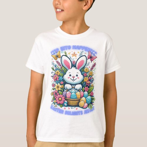 Hop into Happiness Easter Delights Await  T_Shirt