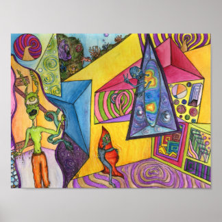 hop into my dimension poster