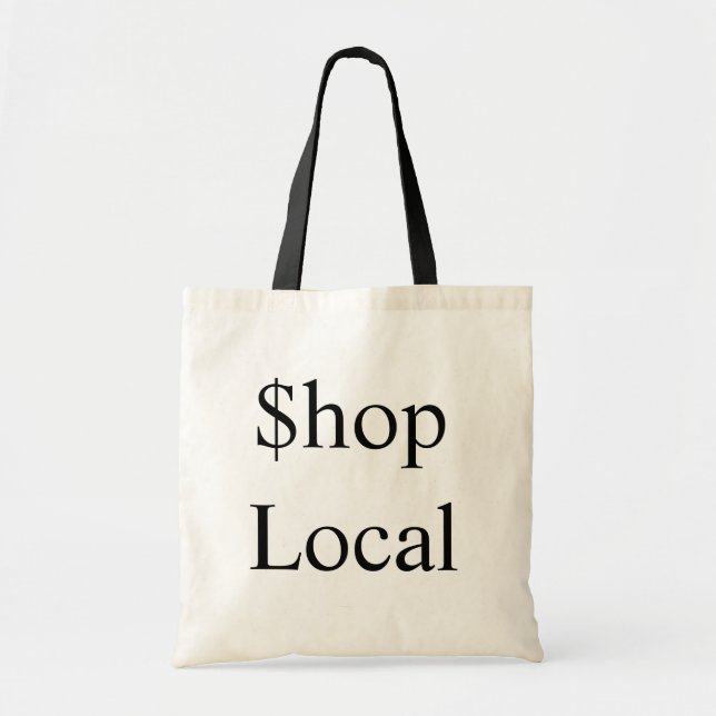 $hop Local Tote Bag (Front)