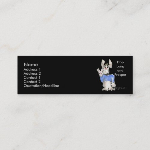 Hop Long and Prosper Business Cards