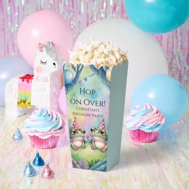 Hop On Over Birthday Party  Favor Boxes (Party)