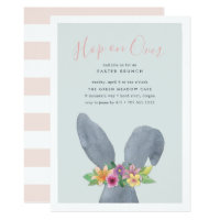 Hop On Over | Easter Brunch Invitation
