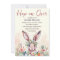 Hop on Over Easter Bunny Spring Floral Brunch 
