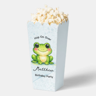 Hop On Over Kids Birthday Party Favor Boxes