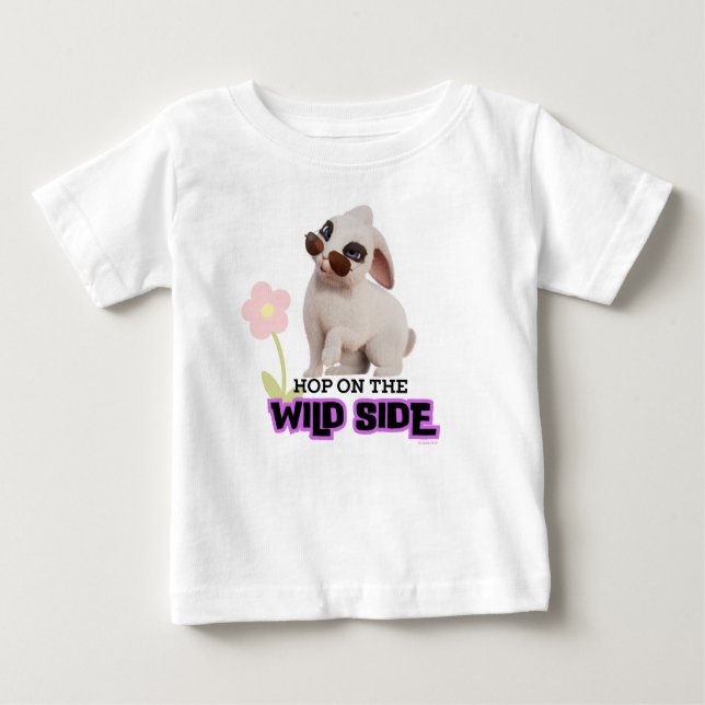 Hop on the Wild Side Baby T-Shirt (Front)