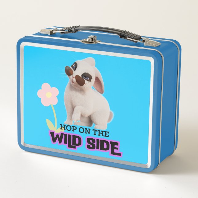 Hop on the Wild Side Metal Lunch Box (Front)