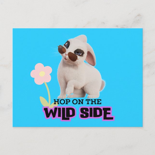 Hop on the Wild Side Postcard (Front)