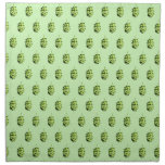 Hop pattern dinner napkins