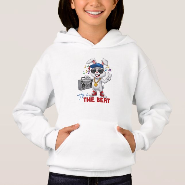 Hop to the Beat Hoodie (Front)