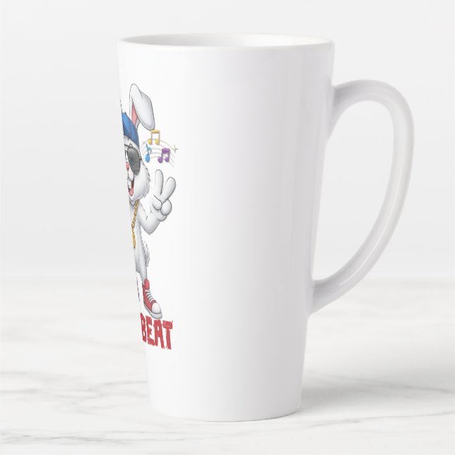 Hop to the Beat Latte Mug (Right)