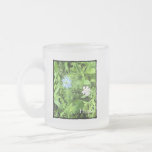 Hope 10 oz frosted glass coffee mug