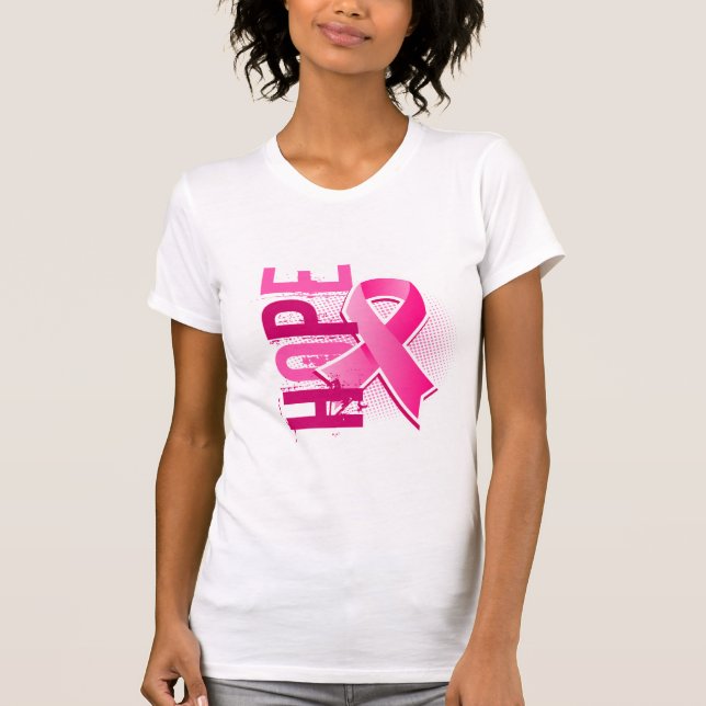 Hope 2 Breast Cancer T-Shirt (Front)