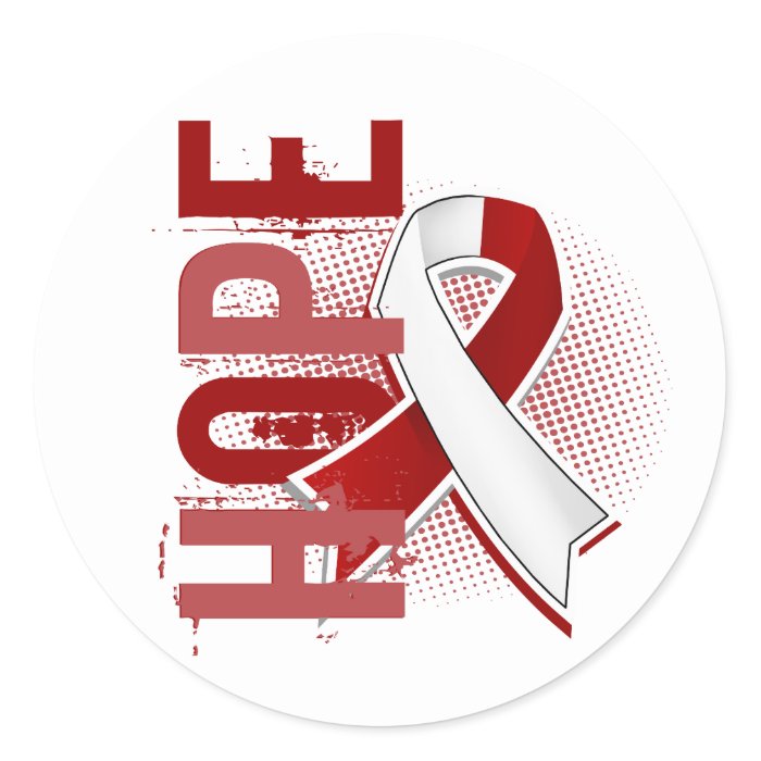 Hope 2 Head And Neck Cancer Stickers