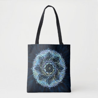 Hope 2 Tie Dye Mandala Tote Bag