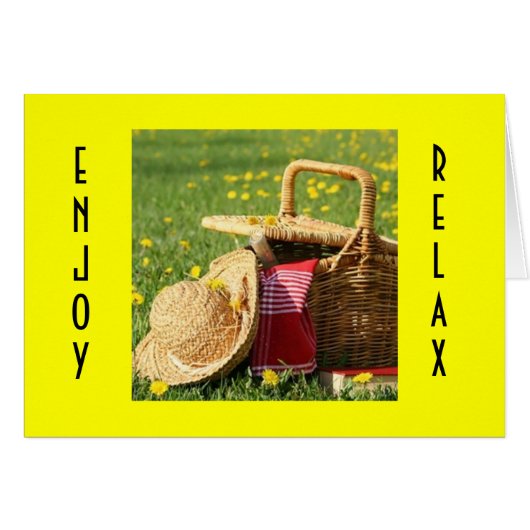 HOPE 40th IS A PURE PICNIC Cards (Front Horizontal)