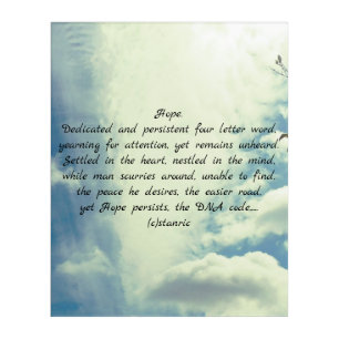HOPE ACRYLIC PRINT