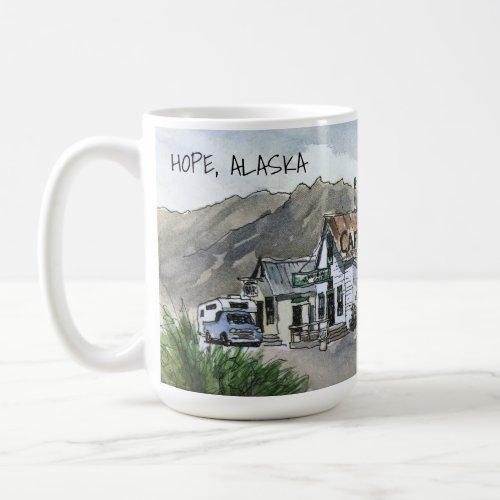 Hope Alaska _ 15 oz Mug