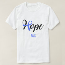 HOPE/ALS/LOU GEHRIG'S DISEASE/ UNISEX T-Shirt