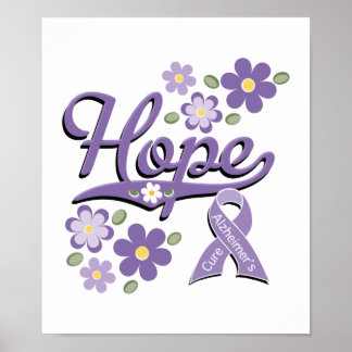 Hope Alzheimer's Poster Print