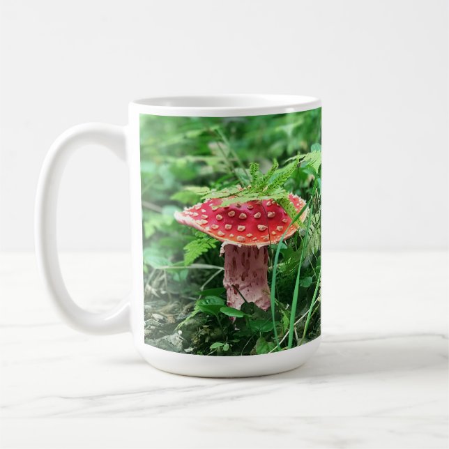 Hope Amanita Mushroom - 15 oz. Mug (Left)