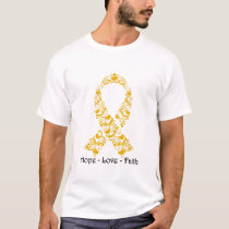 Hope Amber Awareness Ribbon T-Shirt