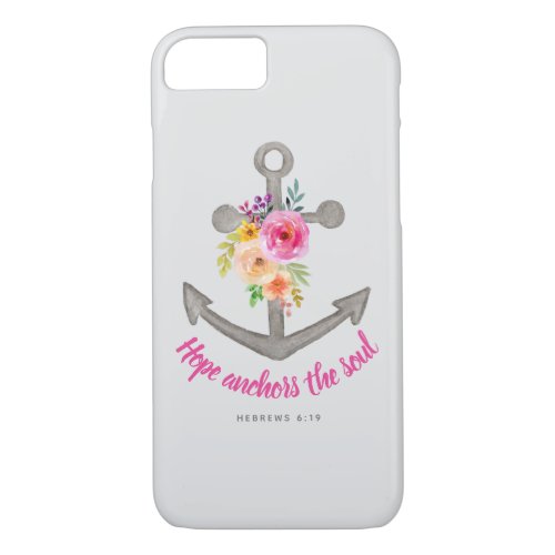 Hope Anchors The Soul Bible Verse Phone Case
