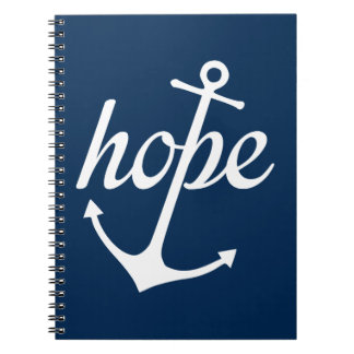 Hope Anchors The Soul (Hebrews 6:19) Notebook