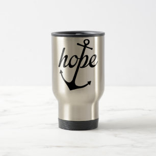 Hope Anchors The Soul (Hebrews 6:19) Travel Mug