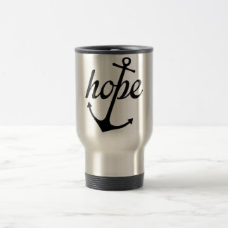 Hope Anchors The Soul (Hebrews 6:19) Travel Mug