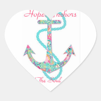 Hope Anchors The Soul sticker