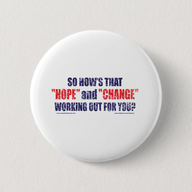 HOPE-and-Change-DST-TEE Button (Front)