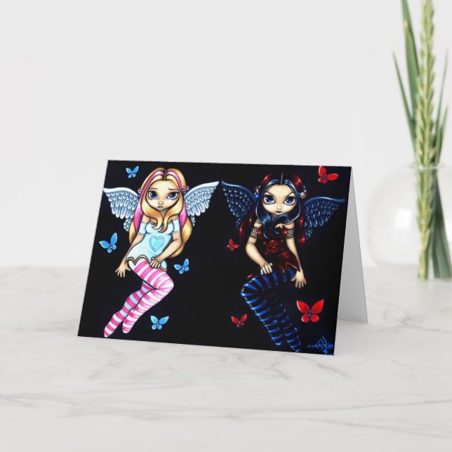 "Hope and Despair" Greeting Card (Front)