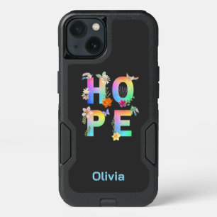 Hope Artistic Positive Motivational Inspirational iPhone 13 Case