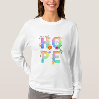 Hope Artistic Positive Motivational Inspirational T-Shirt