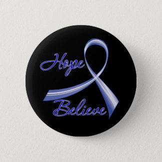 Hope Believe Colon Cancer Button