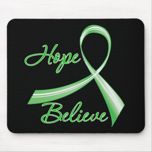 Hope Believe Traumatic Brain Injury Mouse Pad