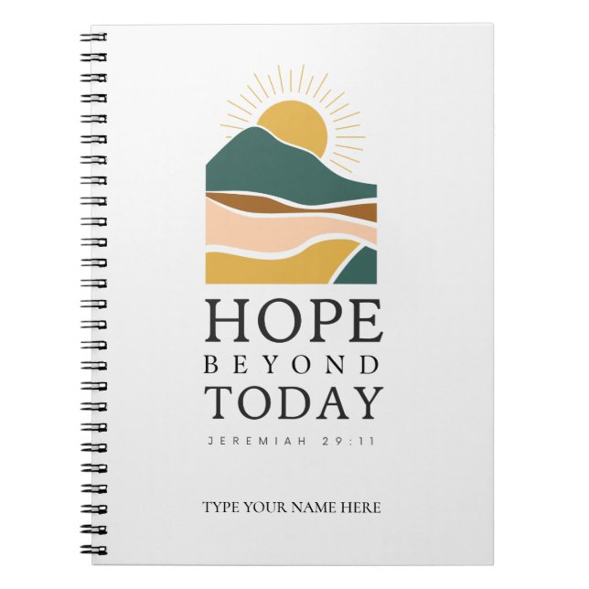 Hope Beyond Today Journal (Front)