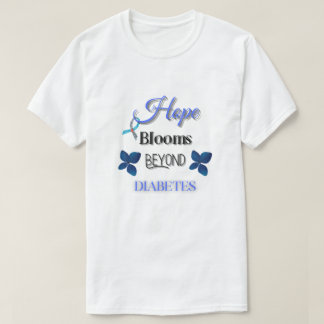 HOPE BLOOMS BEYOND DIABETES/ UNISEX T-Shirt