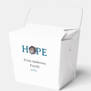 Hope blue holidays bold letter kids photo name yea favor boxes
