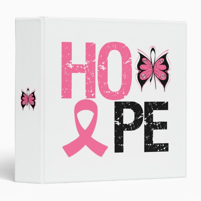 Hope Breast Cancer Binder (Front/Spine)