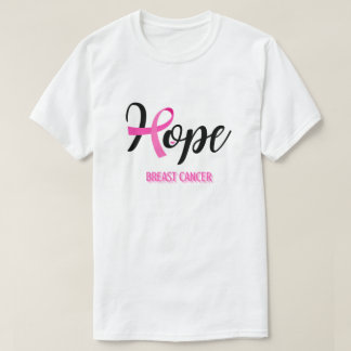 HOPE/BREAST CANCER/ UNISEX T-Shirt