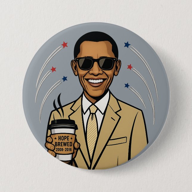 Hope Brewed Button (Front)