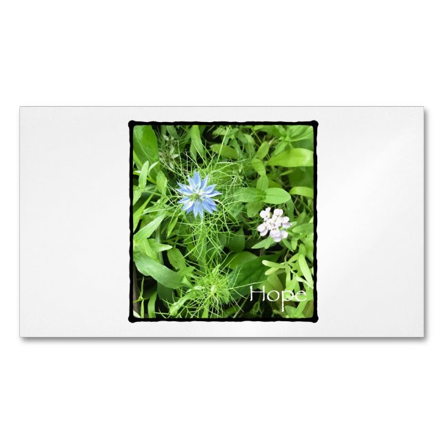Hope  business card magnet (Front)