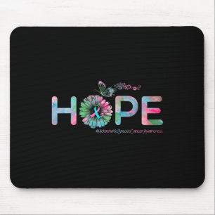 HOPE Butterfly Metastatic Breast Cancer Awareness Mouse Pad