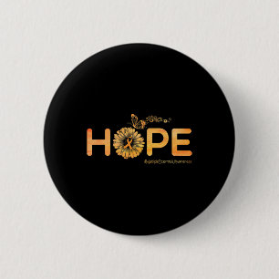 Hope Butterfly Multiple Sclerosis Awareness Gifts  Button