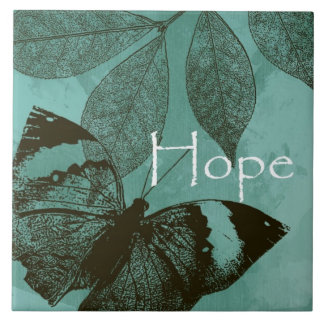 Hope Butterfly Tile
