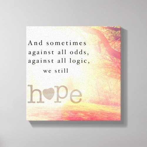 Hope Canvas Print