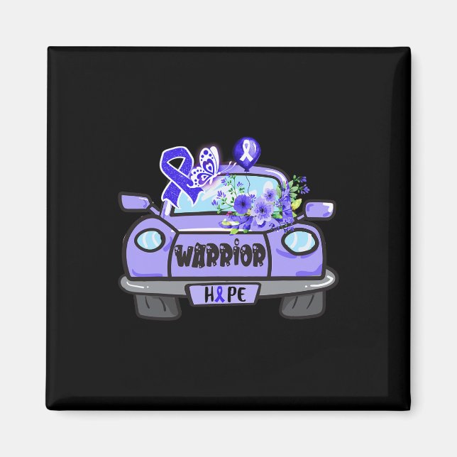 hope car for ataxia warrior tee ataxia awareness g magnet (Front)